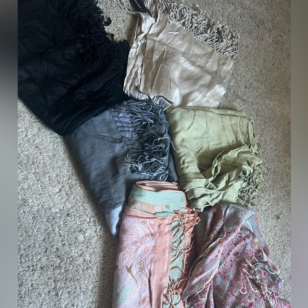 Beautiful scarves
